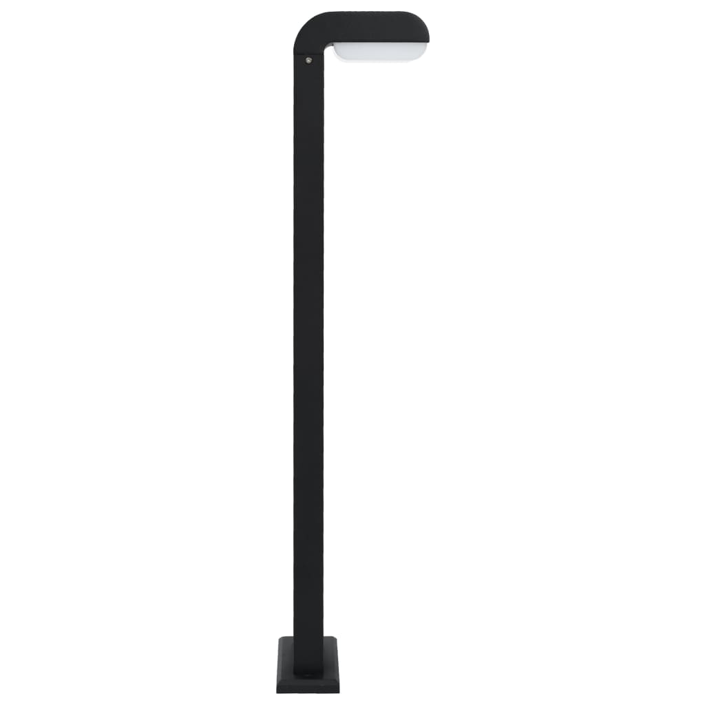 Vidaxl LED Outdoor Lampe 9 W oval schwarz