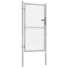 Vidaxl Port 105x200 cm verzinkter Stahl Silberfarben