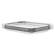 VIDAXL GASTRONORMBAKKEN 4 PCS GN 1 1 20 mm Edelstahl