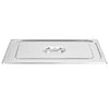 Vidaxl Deckel 2 PCs für GN 1 1 Skalen Edelstahl