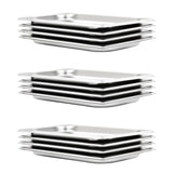 VIDAXL GASTRONORMBAKKEN 12 PC GN 1 3 20 mm Edelstahl - afbeelding 1