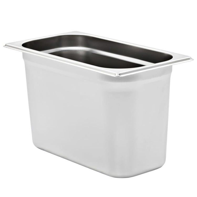 VIDAXL GASTRONORMBAKKEN 4 PCS GN 1 3 200 mm Edelstahl