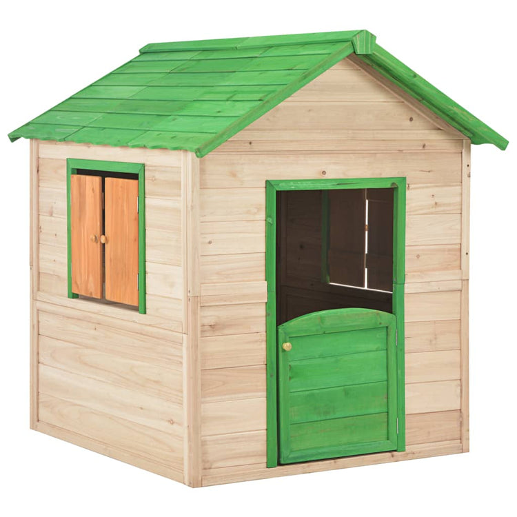 Vidaxl Kinderspielhaus Vurenhout Green