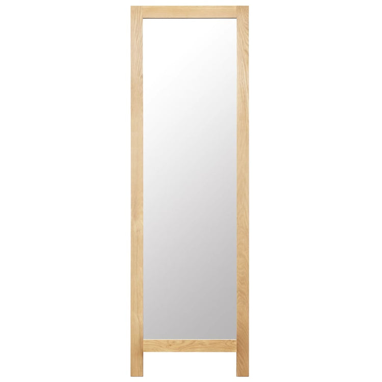 VIDAXL -Spiegel 48x46.5x150 cm Feststoff Eiche abgelöst