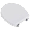 Vidaxl -Toilettensitze mit Deckel 2 ST MDF Weiß