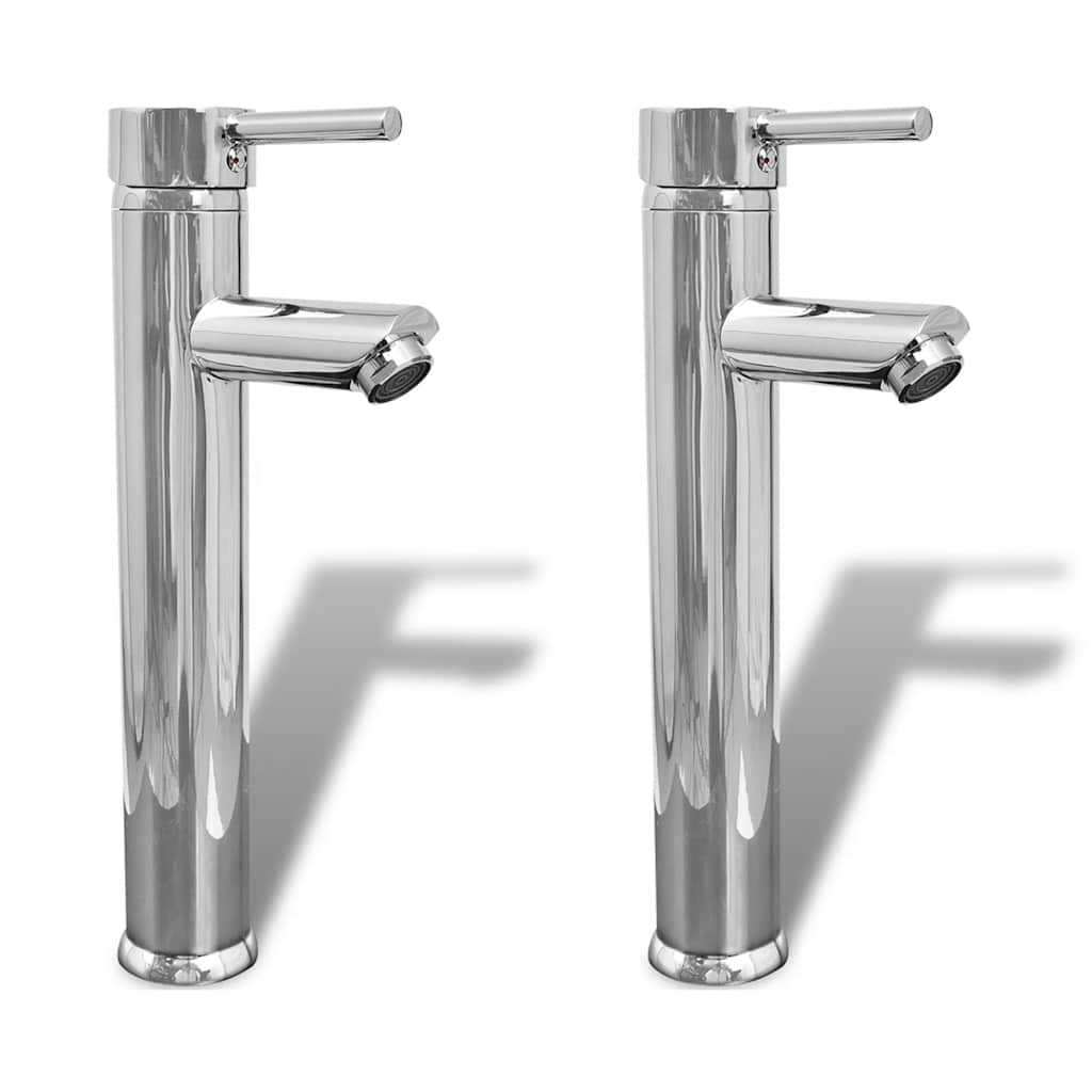 Vidaxl Badezimmermixer Tap 2 ST Chrom
