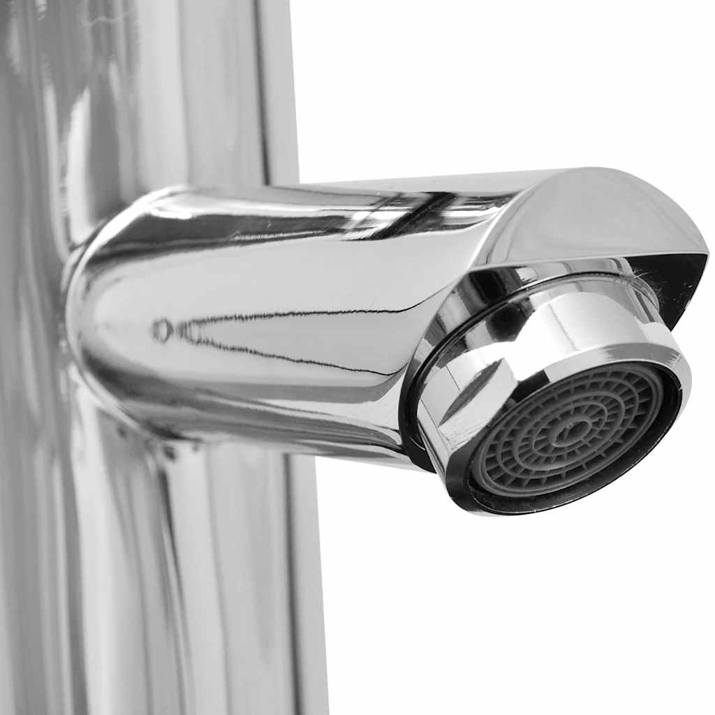 Vidaxl Badezimmermixer Tap 2 ST Chrom