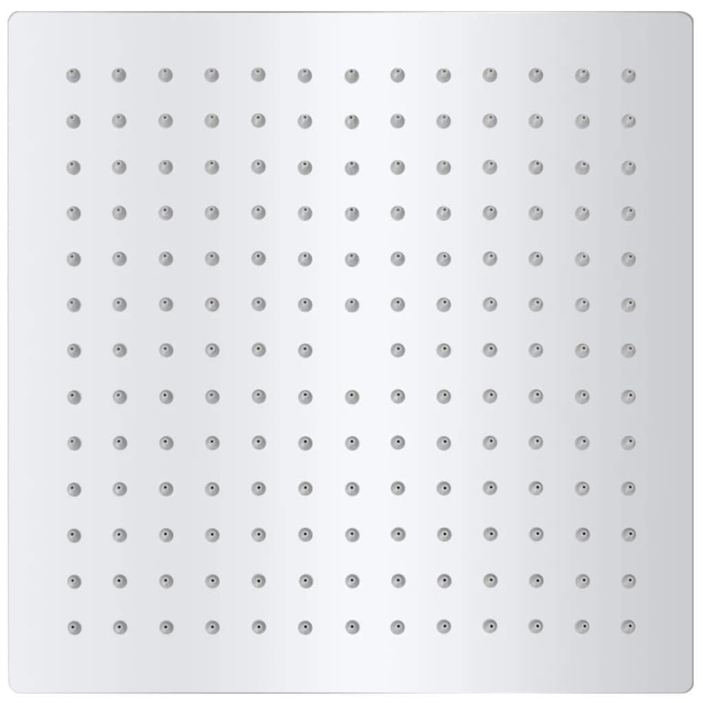 Vidaxl Regenduschkopf 2 ST 25x25 cm Edelstahl