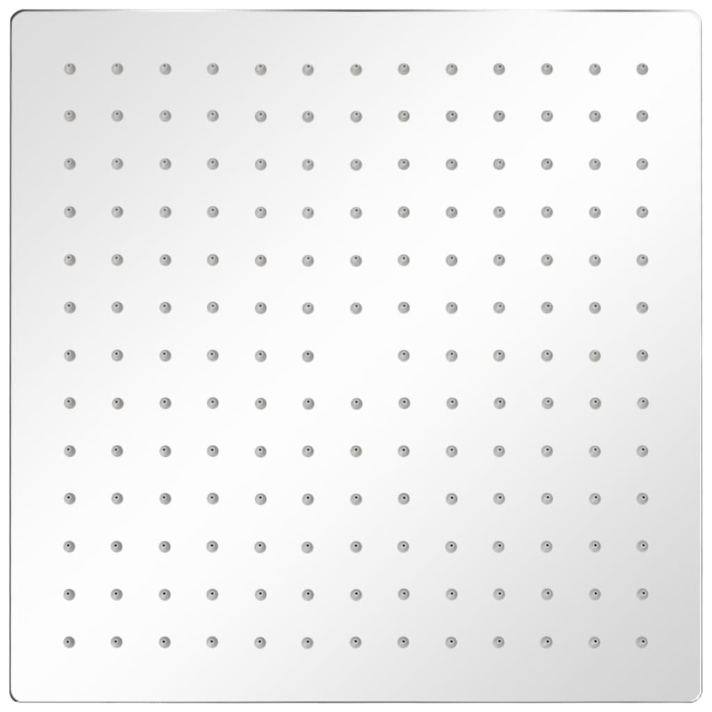 VIDAXL Regenduschkopf 2 Stcs 30 x 30 cm Edelstahl