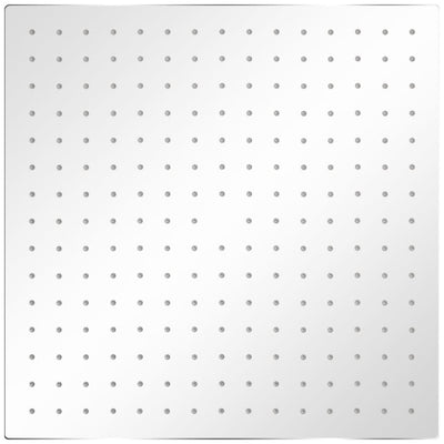 Vidaxl Regenduschkopf 2 ST 40x40 cm Edelstahl