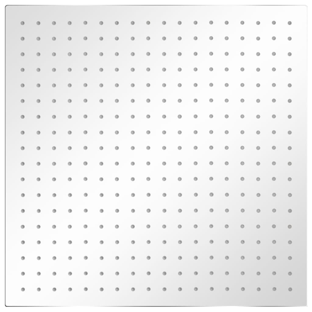 Vidaxl Regenduschkopf 2 ST 50x50 cm Edelstahl