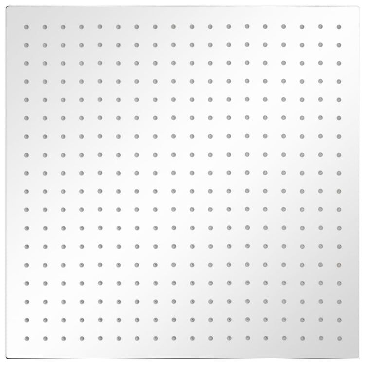 Vidaxl Regenduschkopf 2 ST 50x50 cm Edelstahl