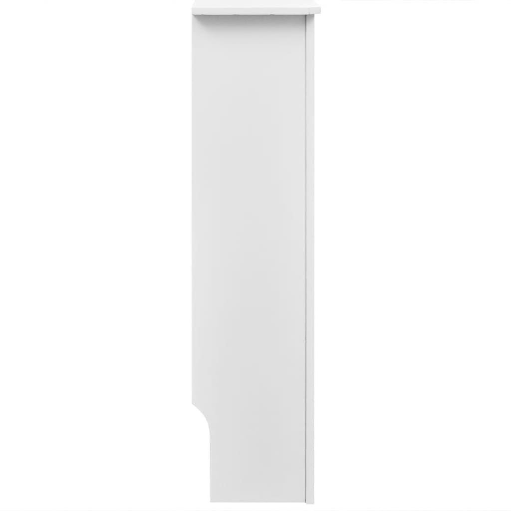 VIDAXL -Radiatorkonstruktion 2 ST 172 cm MDF Weiß