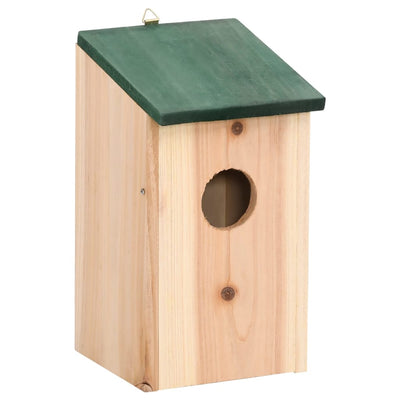 Vidaxl Vogelhäuser 8 Stcs 12x12x22 cm Holz