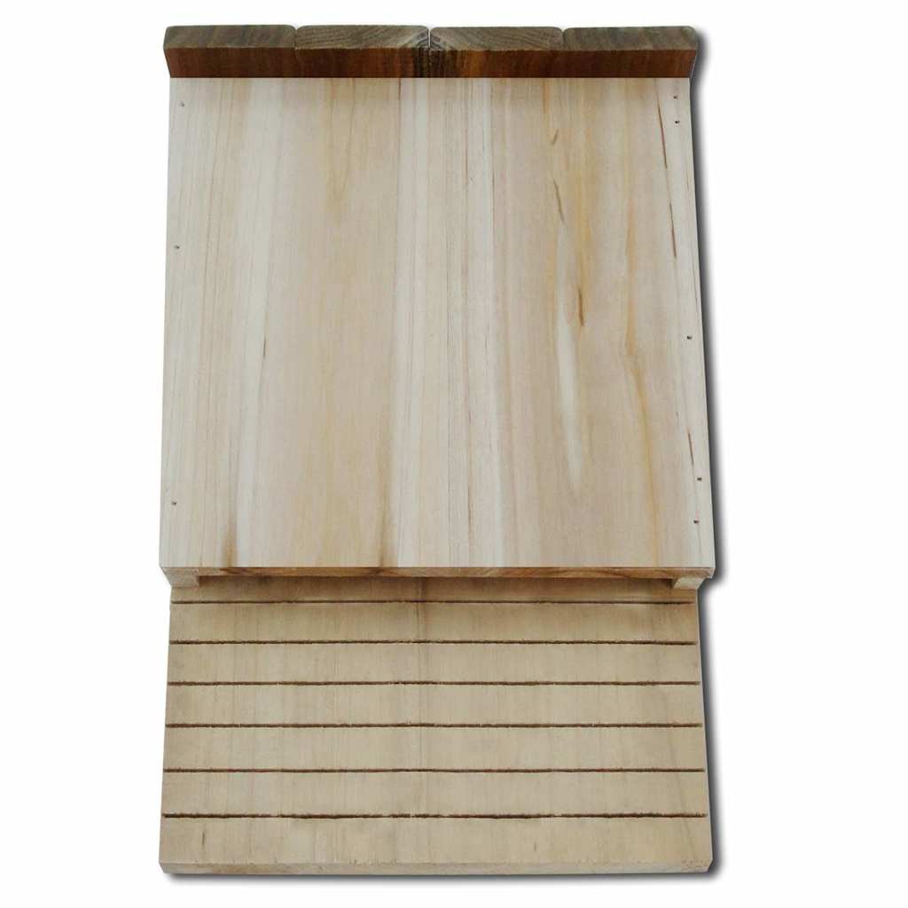 Vidaxl Bat -Schränke 4 Stcs 22x12x34 cm Holz