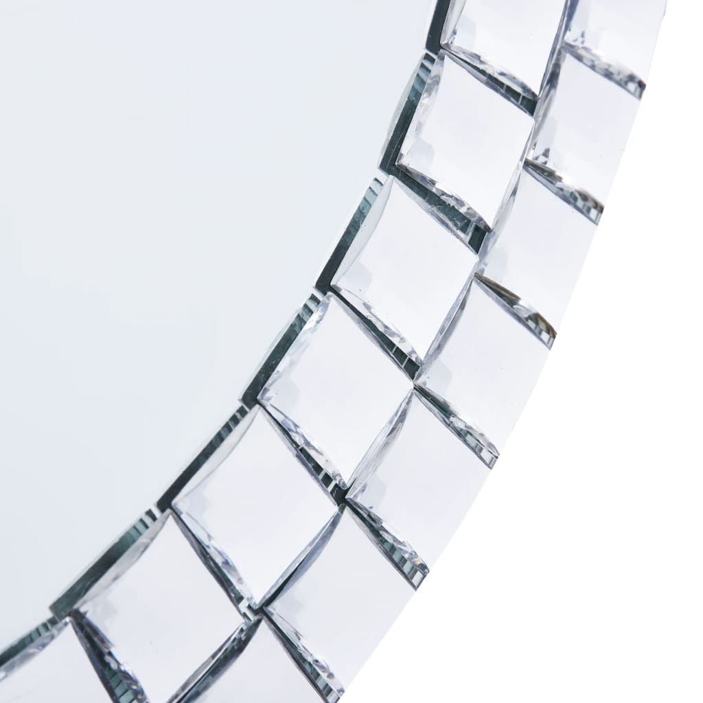 Vidaxl -Wandspiegel 50 cm getempertes Glas