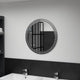 Vidaxl Wandspiegel 60 cm getempertes Glas