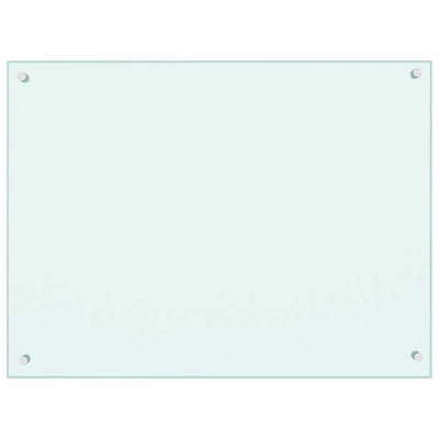 VIDAXL FRAGE SEMBORE KITCHE 80x60 cm Gebrochenes Glas weiß