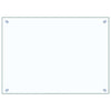 VIDAXL FRIADSEMIND KITCHE 70x50 cm gehärtetes Glas transparent
