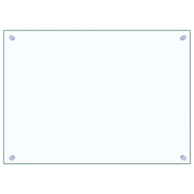 VIDAXL FRIADSEMIND KITCHE 70x50 cm gehärtetes Glas transparent