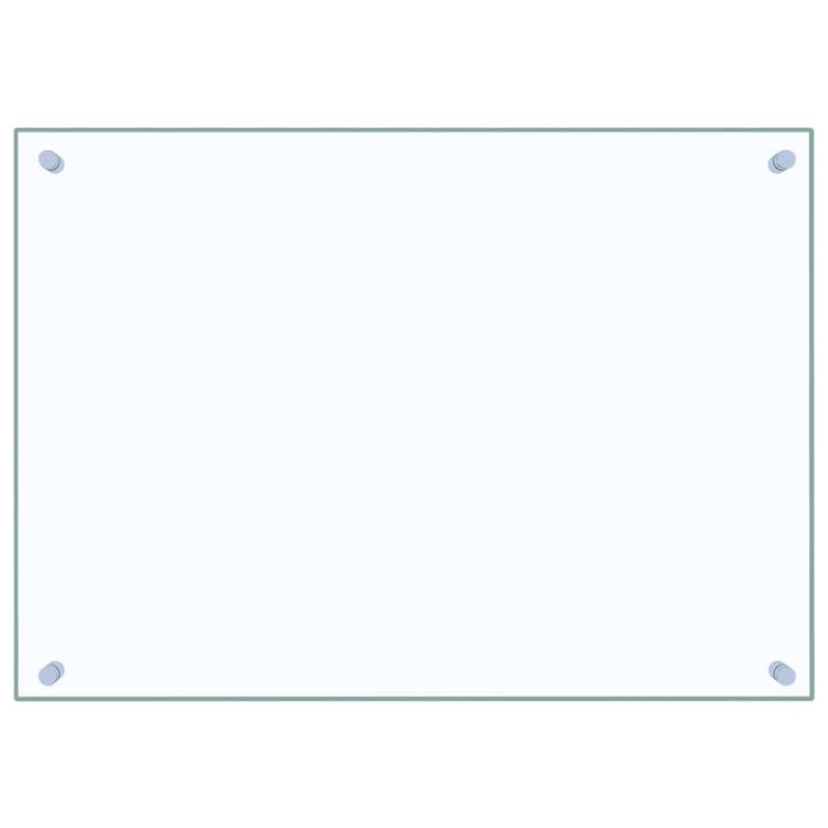 VIDAXL FRIADSEMIND KITCHE 70x50 cm gehärtetes Glas transparent
