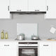 VIDAXL FRIADSEMIND KITCHE 70x50 cm gehärtetes Glas transparent