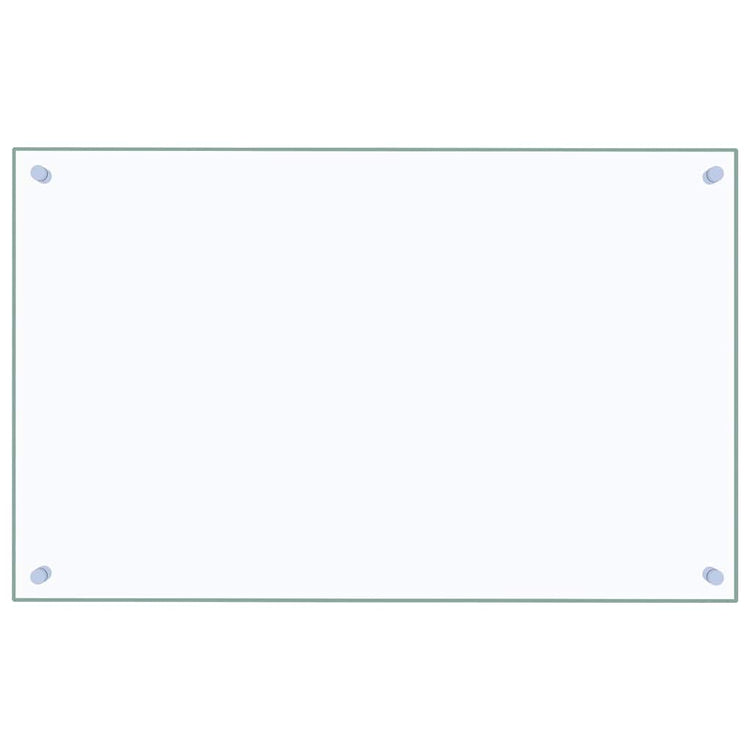VIDAXL FRIADSEMKLEIDE KITCHE 80x50 cm gehärtetes Glas transparent