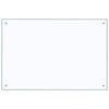 VIDAXL FRAGE SERBORD KITCHE 90x60 cm Gebrochenes Glas transparent