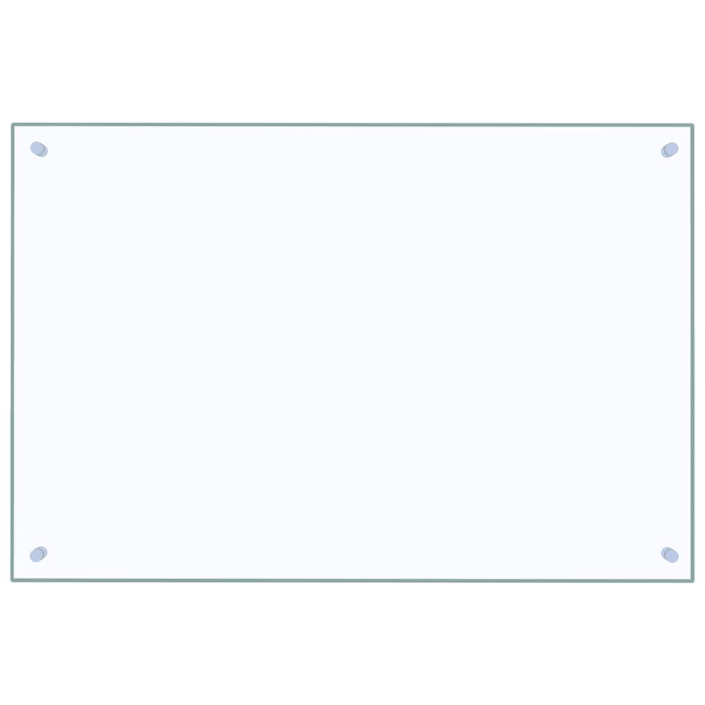 VIDAXL FRAGE SERBORD KITCHE 90x60 cm Gebrochenes Glas transparent