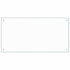 VIDAXL FRIADSBREIDE KITCHE 100x50 cm gehärtetes Glas transparent