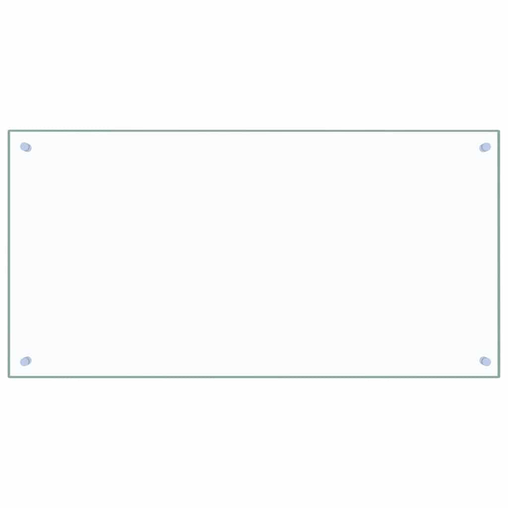 VIDAXL FRIADSBREIDE KITCHE 100x50 cm gehärtetes Glas transparent