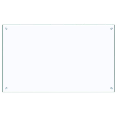 VIDAXL FRAGE SEMBORE KITCHE 100x60 cm teral glas transparent