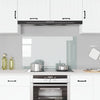 VIDAXL FRAGE SEMBORE KITCHE 100x60 cm teral glas transparent