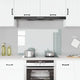 VIDAXL FRAGE SEMBORE KITCHE 100x60 cm teral glas transparent