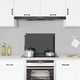 VIDAXL FRIADSEMINDE KITCHE 70x50 cm termin glaglas schwarz