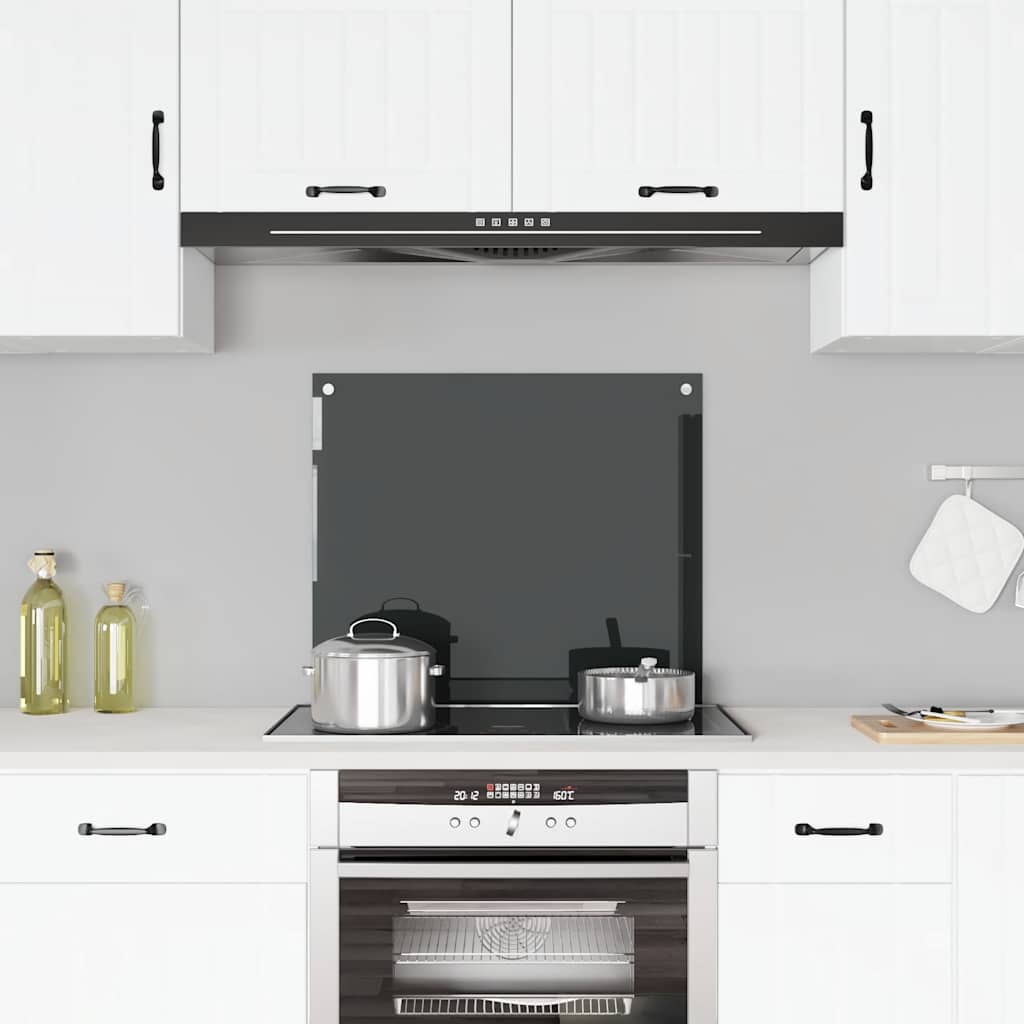 VIDAXL FRIADSEIM KITCHE 70x60 cm Terminglas schwarz