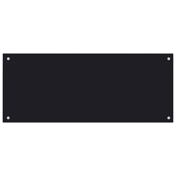 VIDAXL FRIADSEIM KITCHE 100x40 cm termin Glas schwarz