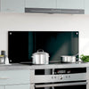 VIDAXL FRIADSEIM KITCHE 100x40 cm termin Glas schwarz