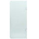 Vidaxl Urinoir Schuss 90x40 cm terminiertes Glas