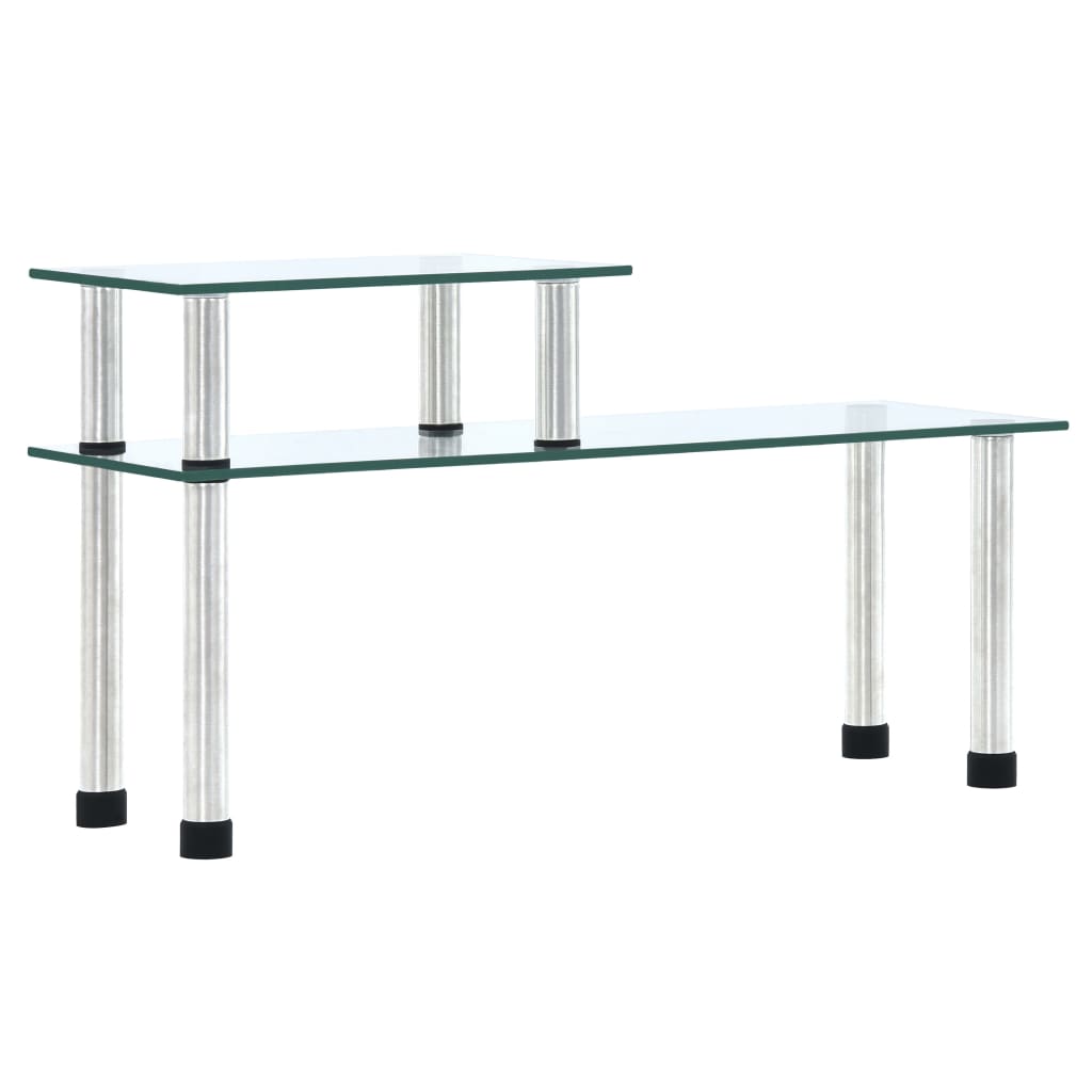 Vidaxl Kitcheny 45x16x26 cm gehärtetes Glas transparent