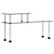 Vidaxl Kitcheny 45x16x26 cm gehärtetes Glas transparent
