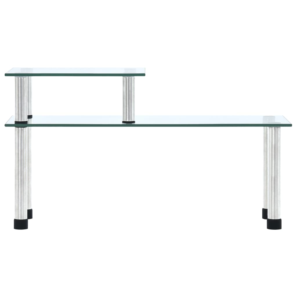 Vidaxl Kitcheny 45x16x26 cm gehärtetes Glas transparent