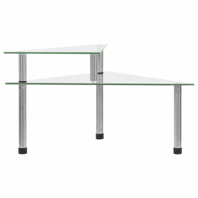 Vidaxl Keukenschap 49,5x35x19 cm gehärtetes Glas transparent