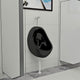 Vidaxl Wallurinoir mit Spulenventilkeramikschwarz