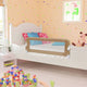 VIDAXL -BED -Diagramm Kleinkind 102x42 cm Polyester Taupe