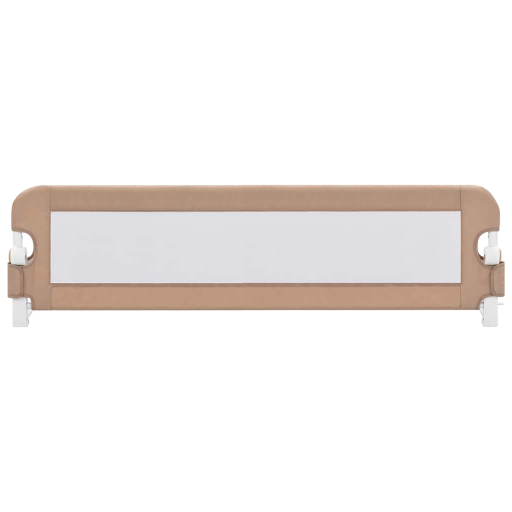 VIDAXL -BET -Diagramm Kleinkind 150 x 42 cm Polyester Taupe