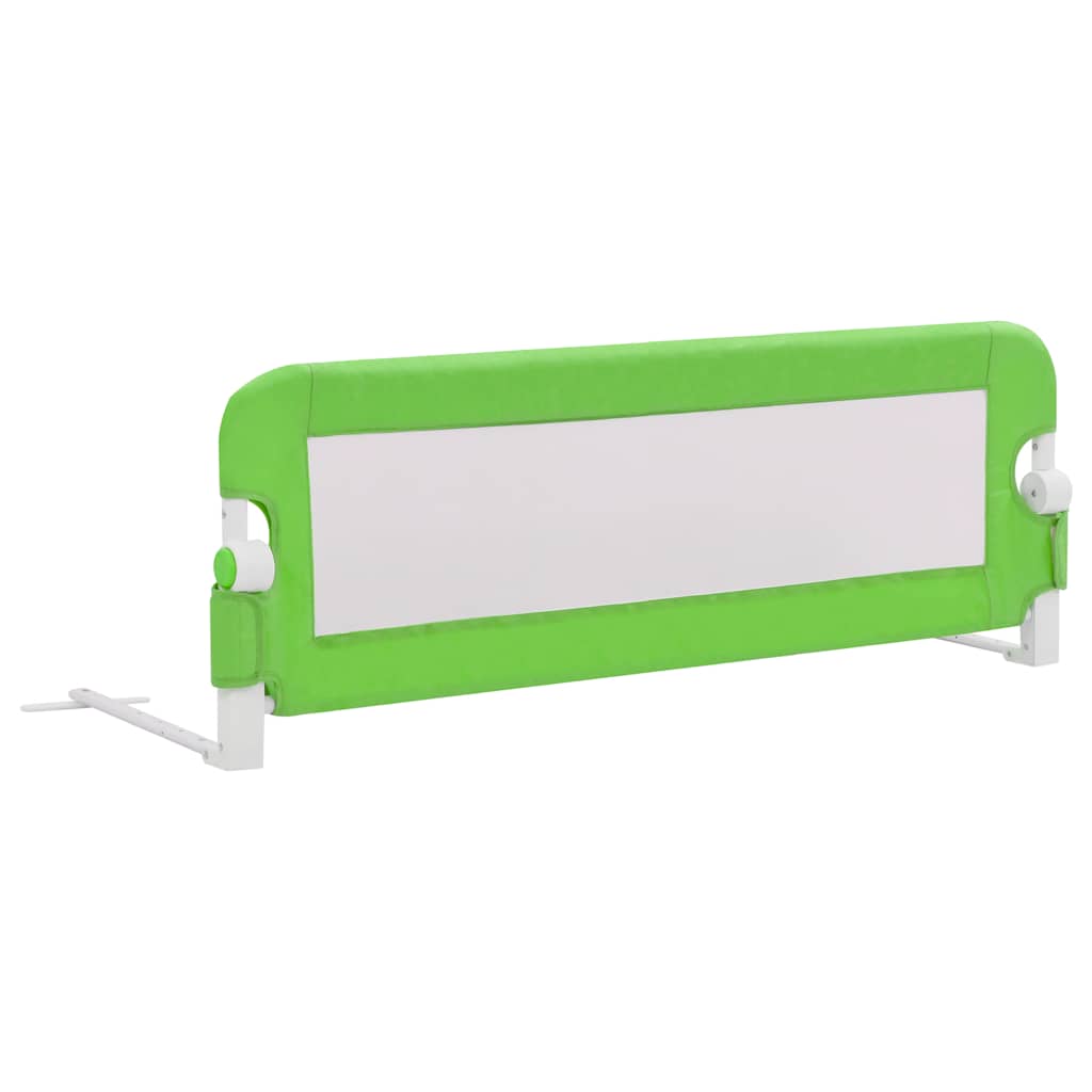 vidaXL Bettgitter Kleinkind 120x42 cm Polyester grün