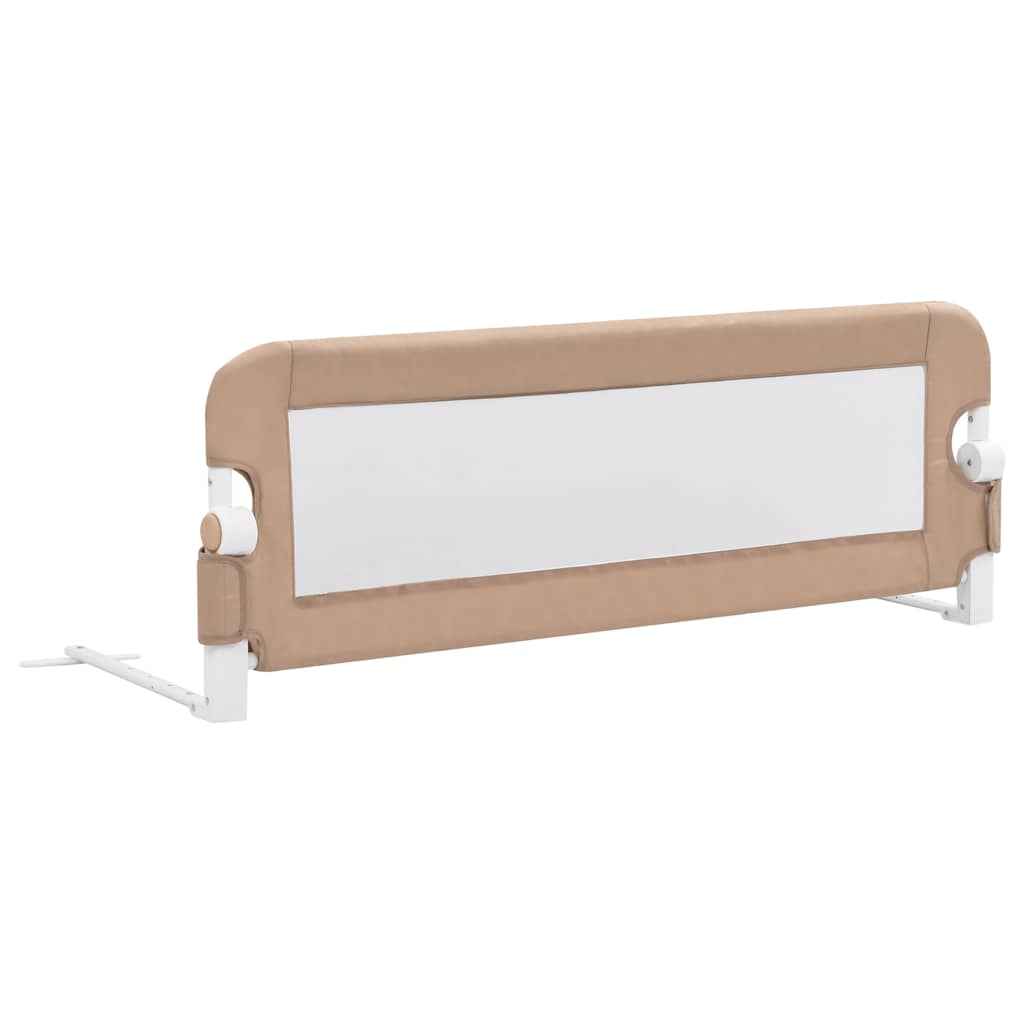 VIDAXL -BET -Diagramm Kleinkind 120 x 42 cm Polyester Taupe