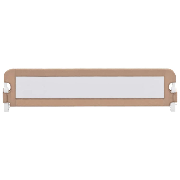 VIDAXL -BET -Diagramm Kleinkind 180 x 42 cm Polyester Taupe