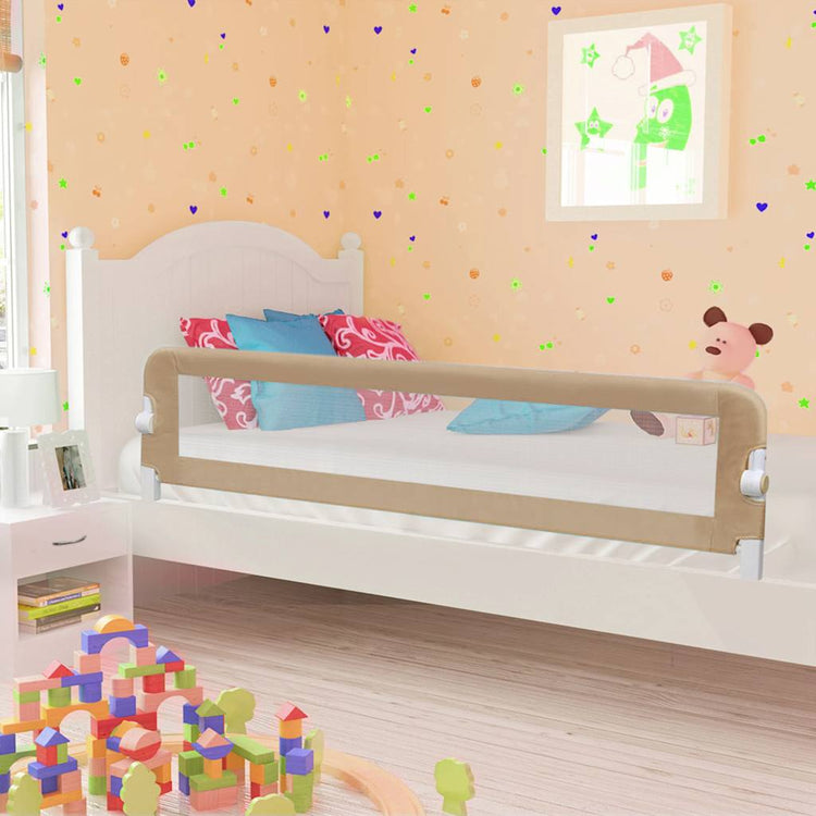 VIDAXL -BET -Diagramm Kleinkind 180 x 42 cm Polyester Taupe